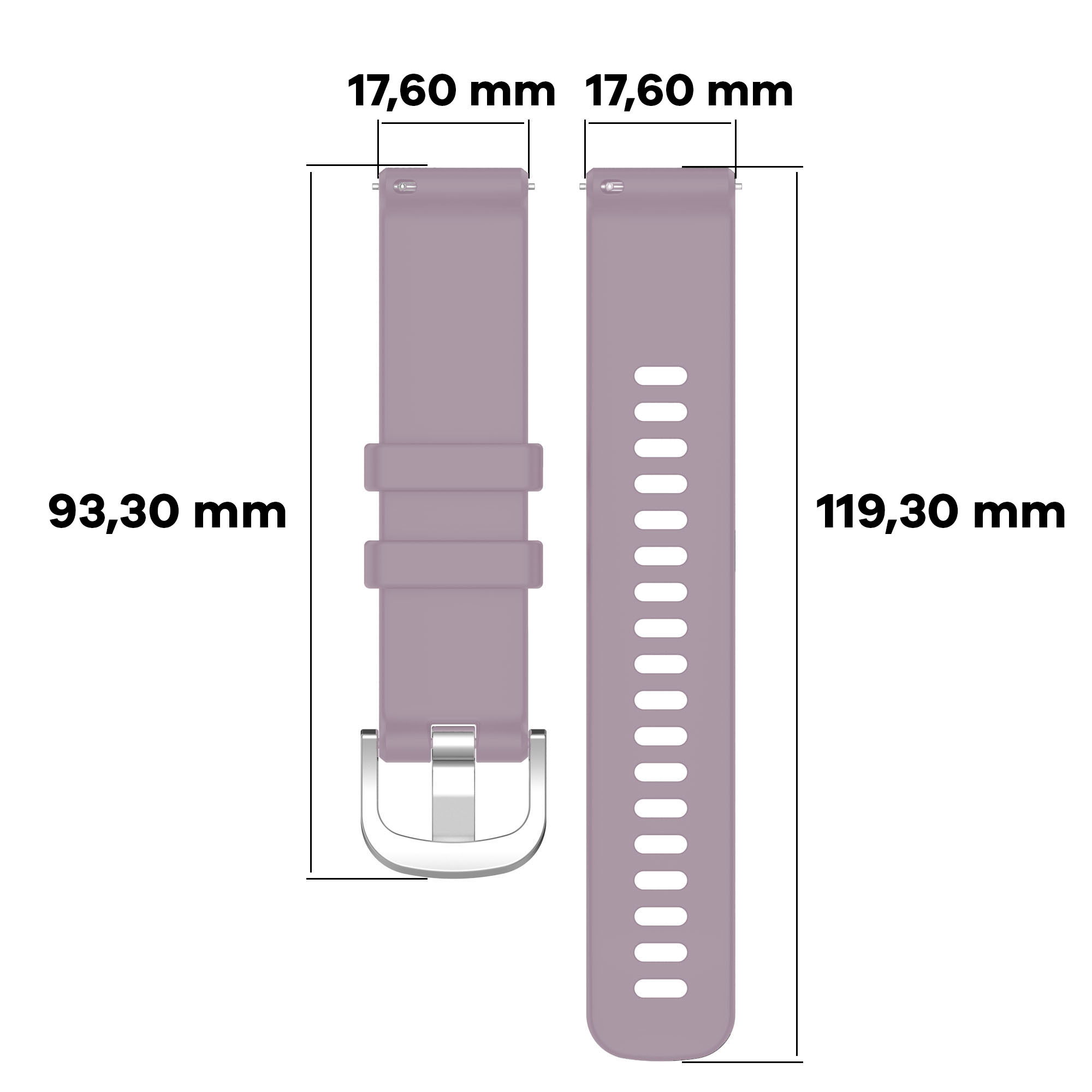 Silikonowy pasek Bizon Strap Watch Silicone Pro T
